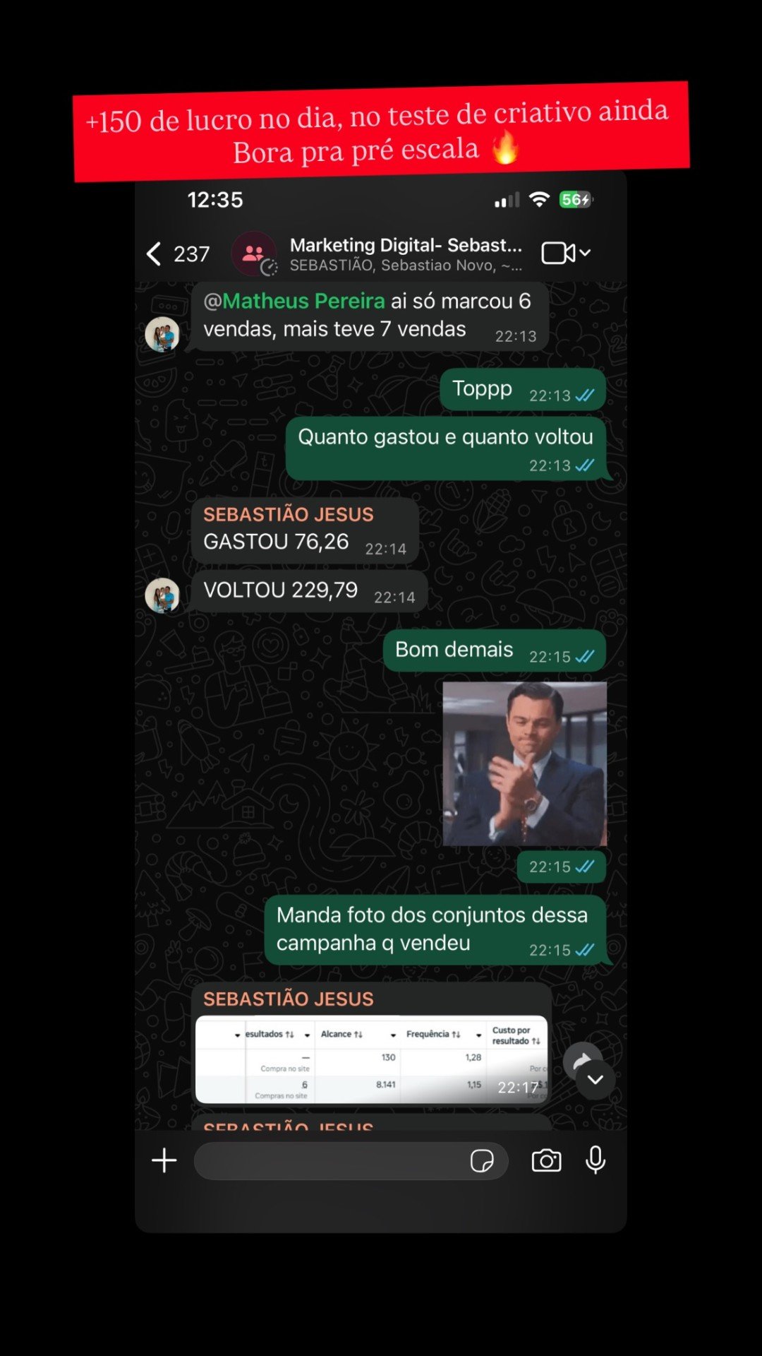 Resultado aluno