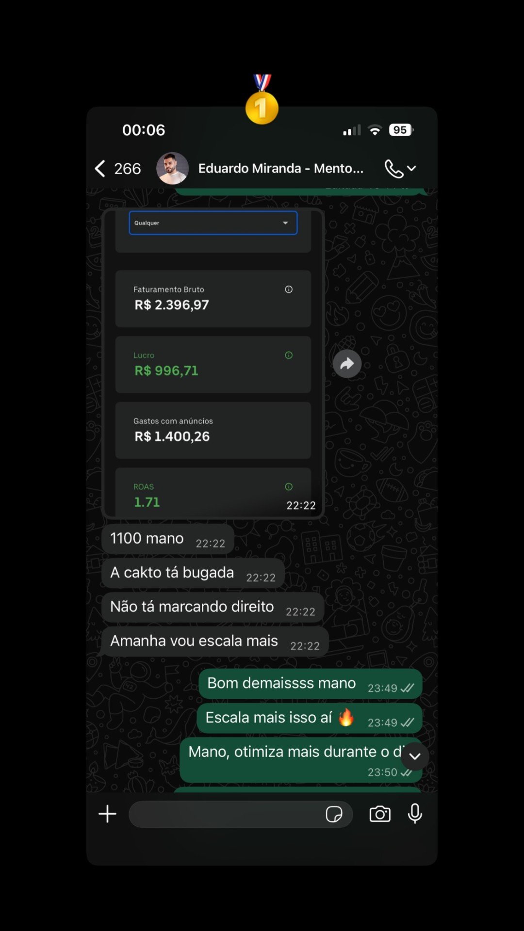 Resultado aluno